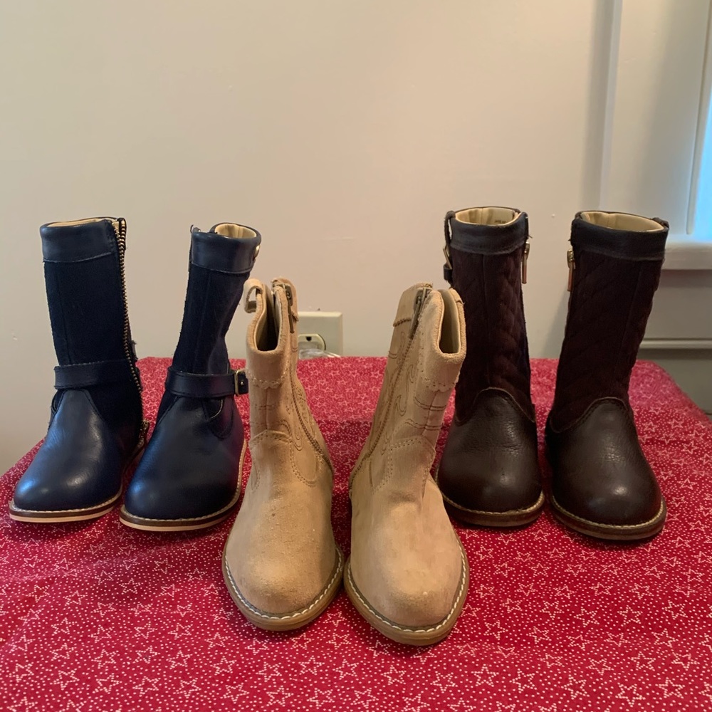 Janie and Jack boots bundle equestrian / cowboy